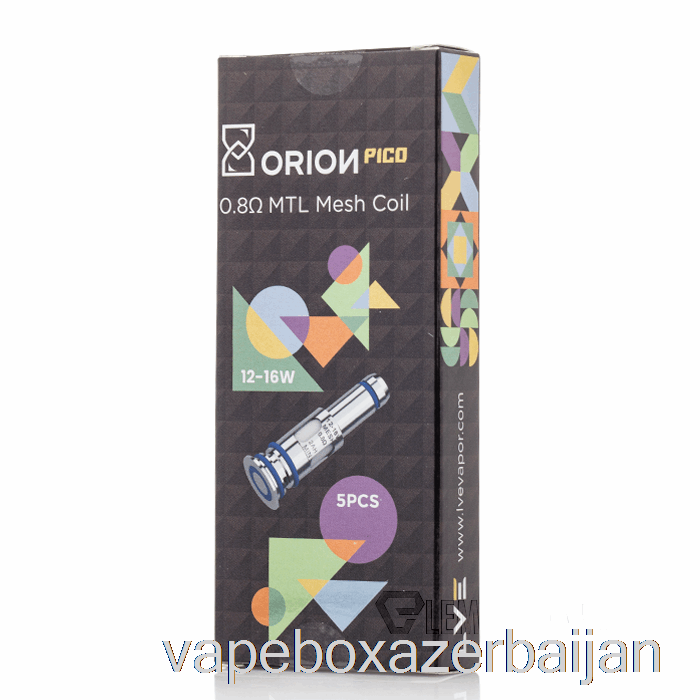 Vape Box Azerbaijan LVE Orion Pico Replacement Coils 0.8ohm Pico Mesh Coils